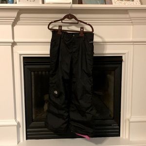 North Face black EZ grow snow pants